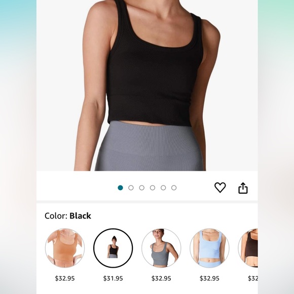 NIKIBIKI Set of 3 Seamless Chevron Ribbed Crop Top - Picture 14 of 17